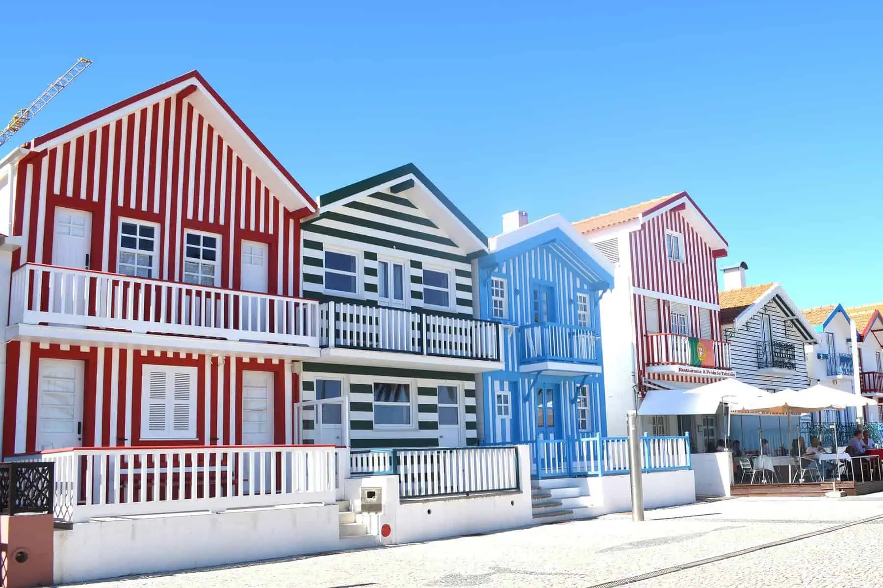 Aviero houses at Costa Nova