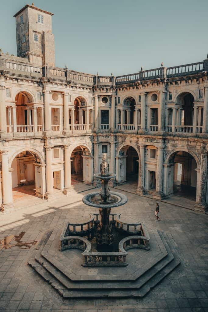 Tomar portugal Claustro de D João III The Convent of Christ