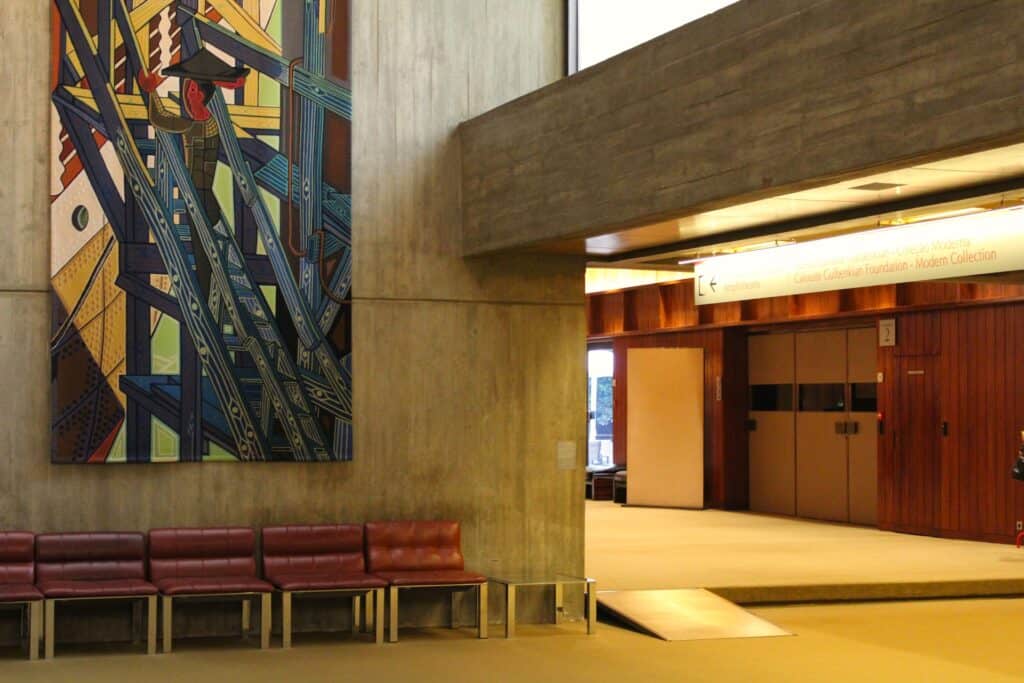 חלל הפנים של Museu Calouste Gulbenkian בליסבון