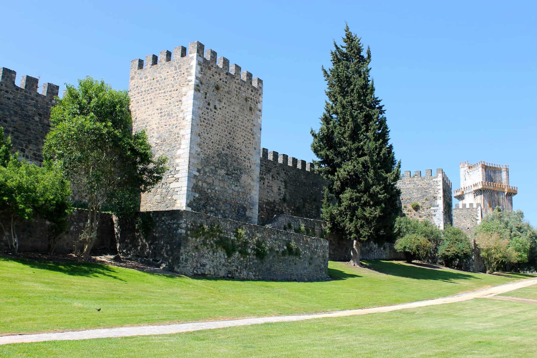 The Castle of Beja, a medieval castle in the Portuguese city of Beja, in the Alentejo region.