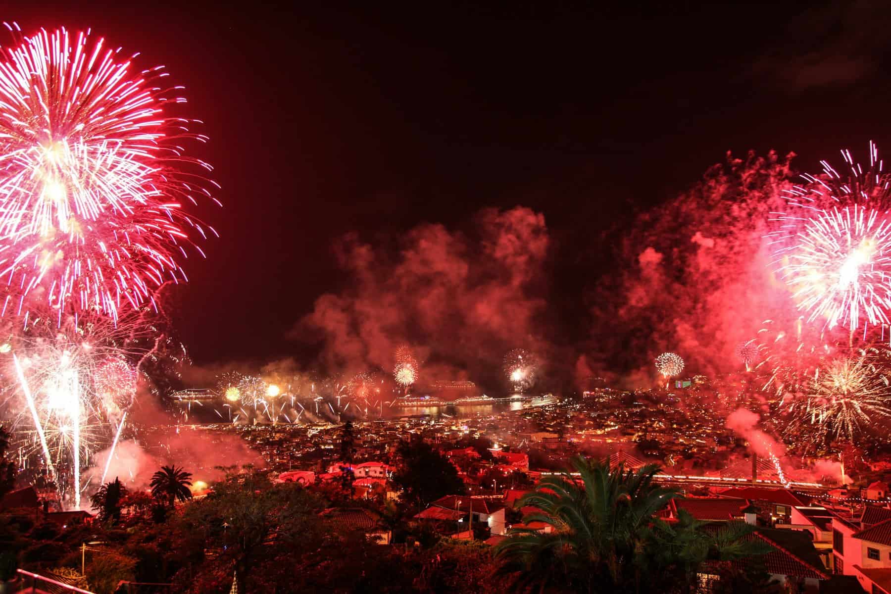Madeira - Portugal - Funchal - New Year Fireworks
