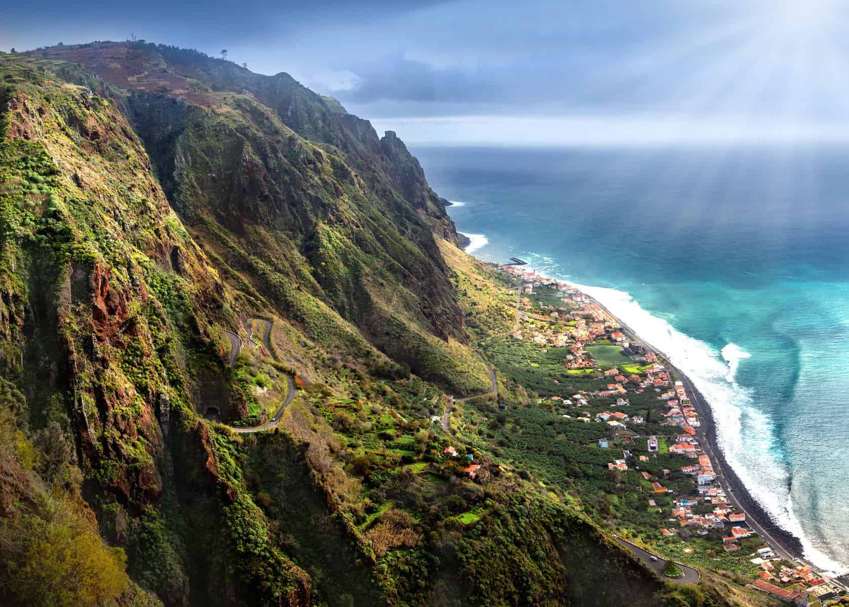 west coast of Madeira island