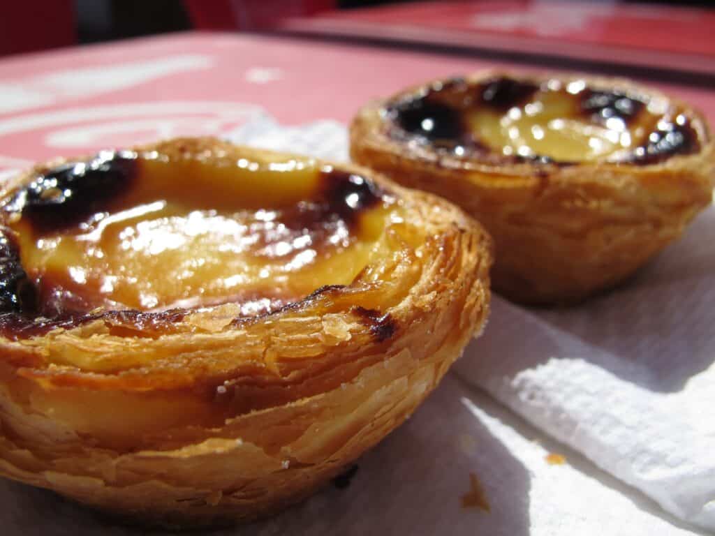 Portugal - food - Pastel de nata