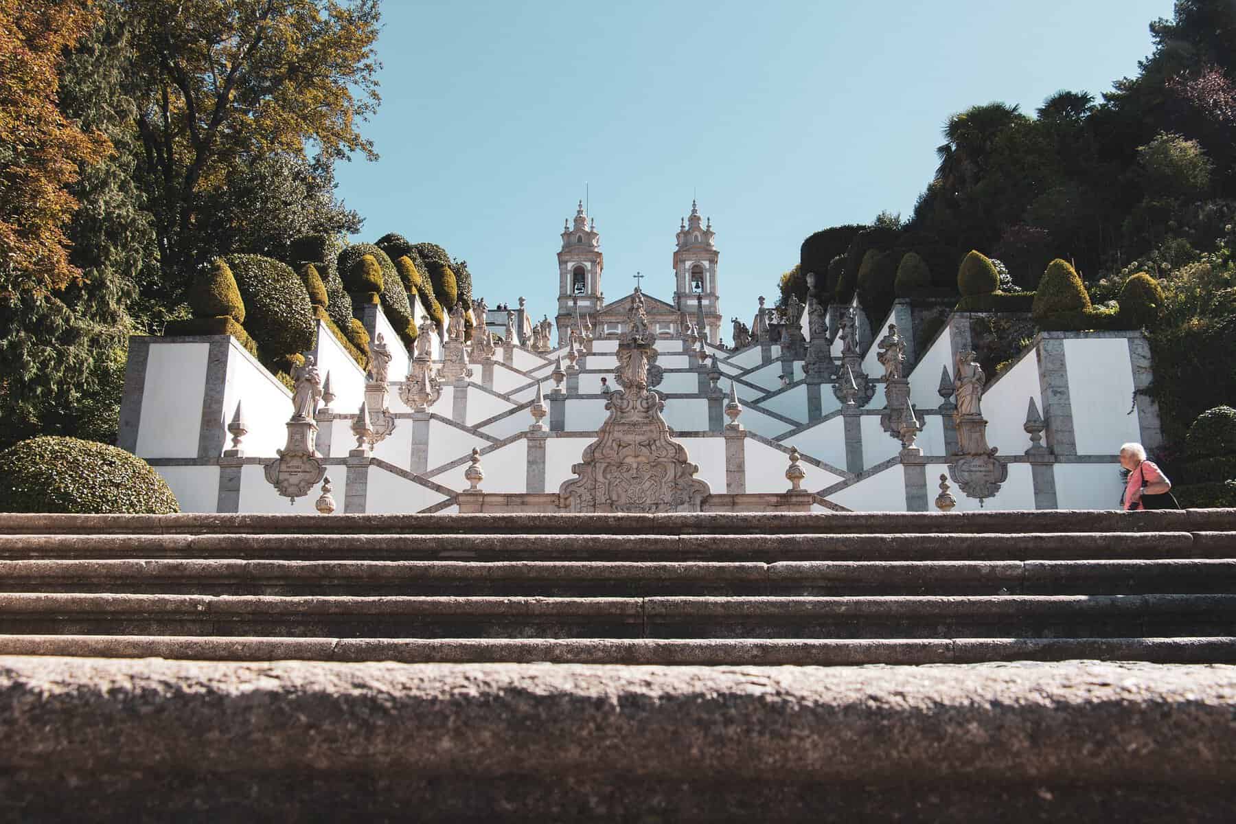 Braga - Portugal - Bom Jesus do Monte stairs