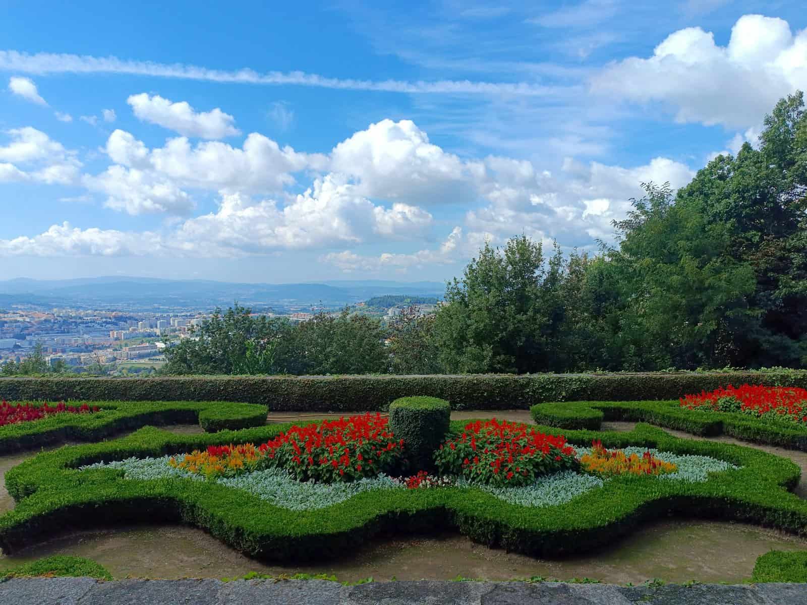 Braga - Portugal - Bom jesus sanctuary GARDEN
