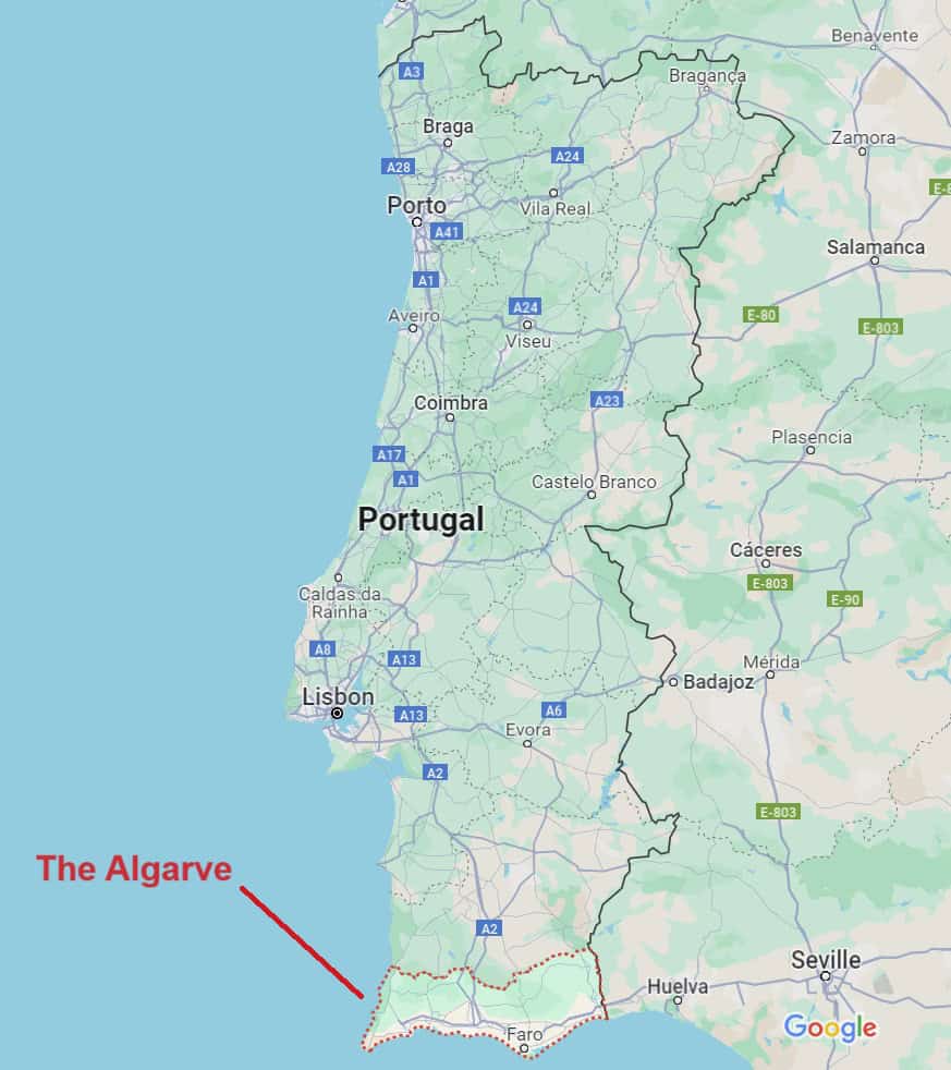 Portugal-Algarve-Map-the-deep-South