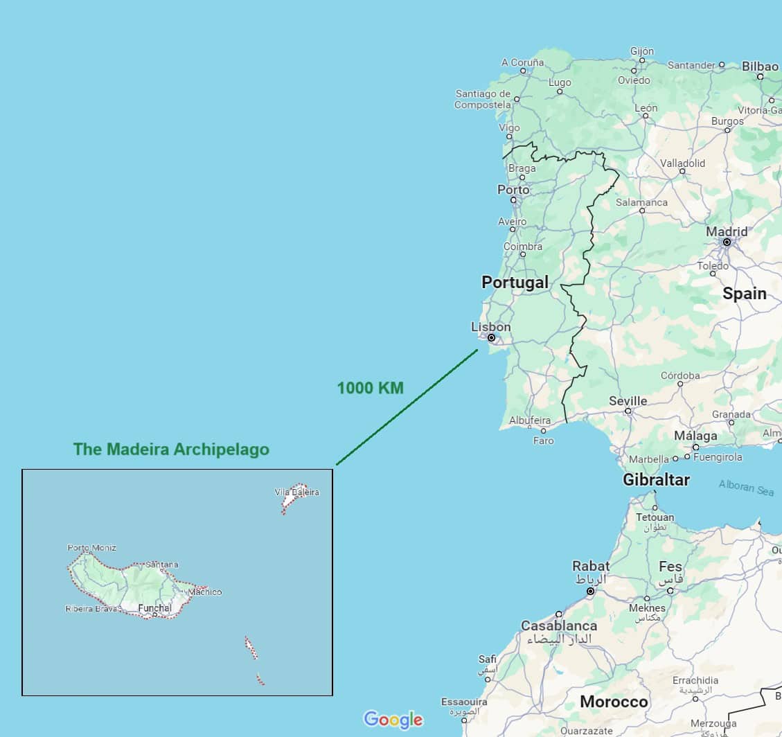 Portugal-Madeira-Archipelago-Map