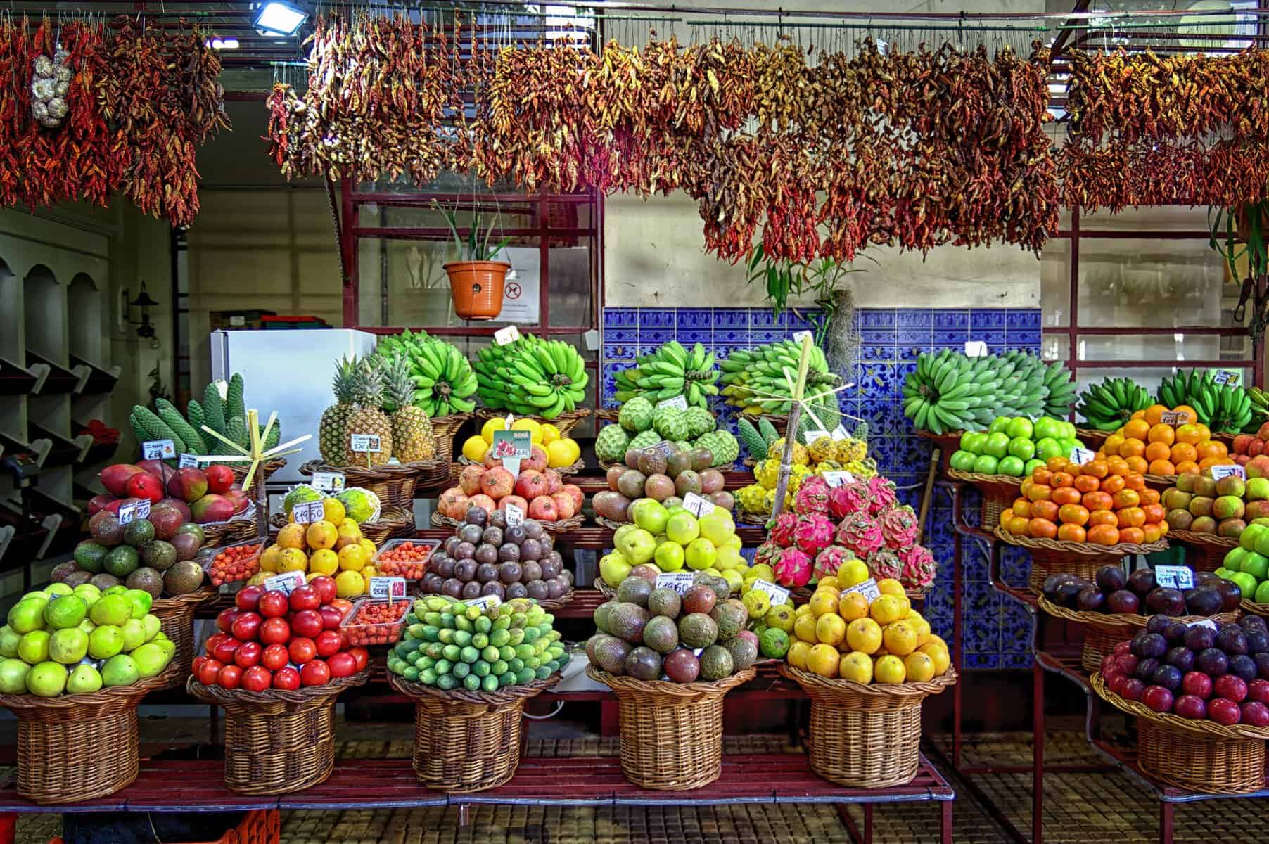 Funchal-Madeira-Farmenrs-Market