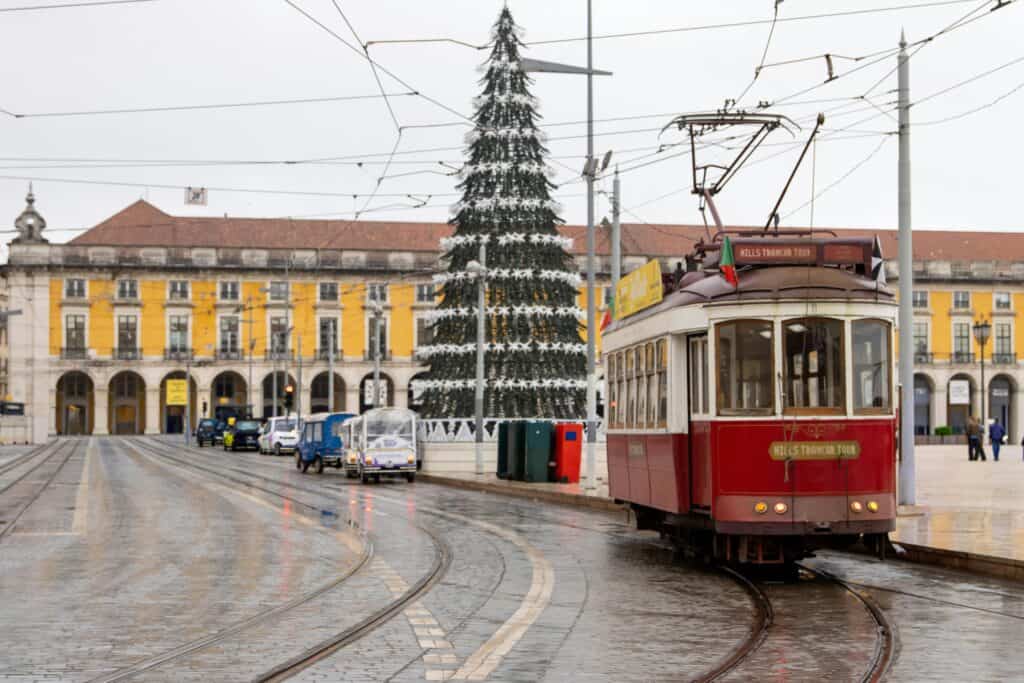 ליסבון בחורף 