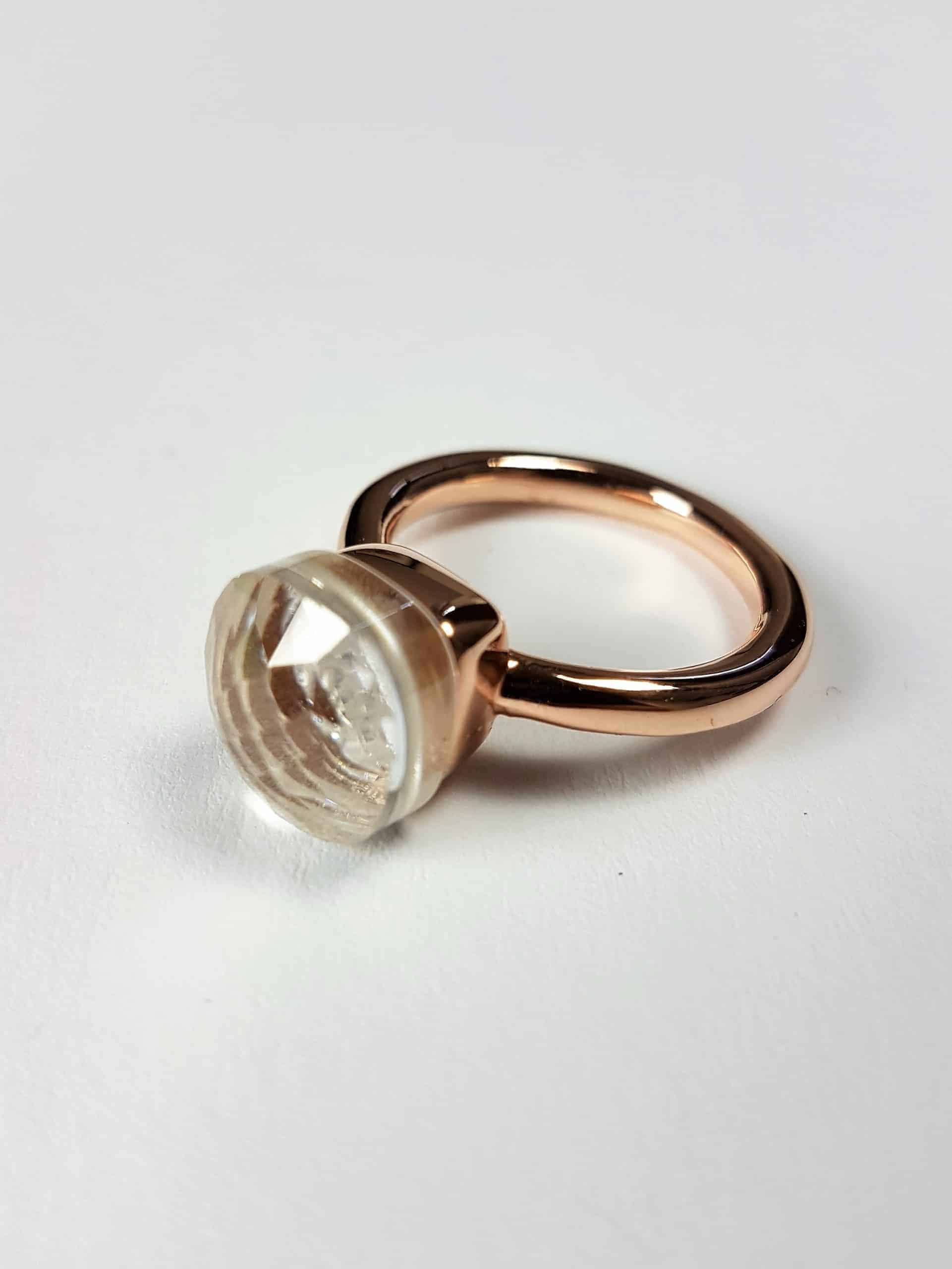 20180114_153053 HERTL - Ring Kristall Stein – Bild 1