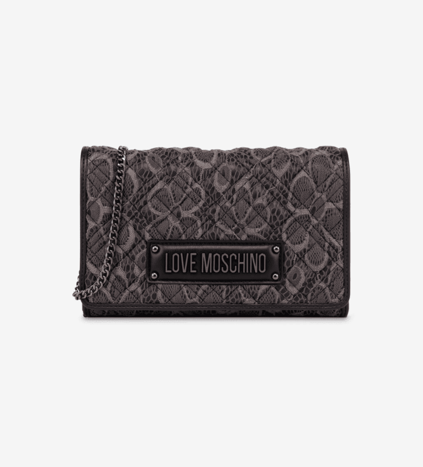 SCHULTERTASCHE MIT SPITZE SMART DAILY BAG5 Love Moschino - SCHULTERTASCHE MIT SPITZE SMART DAILY BAG – Bild 1