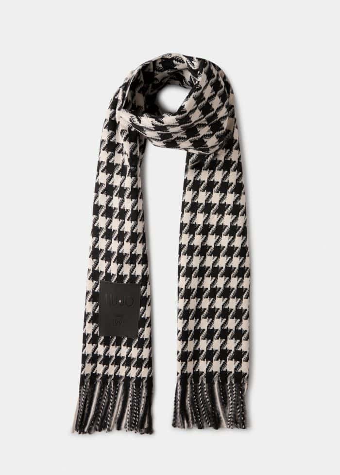 - Jacquard-Stola mit Vichy-Muster – Bild 1