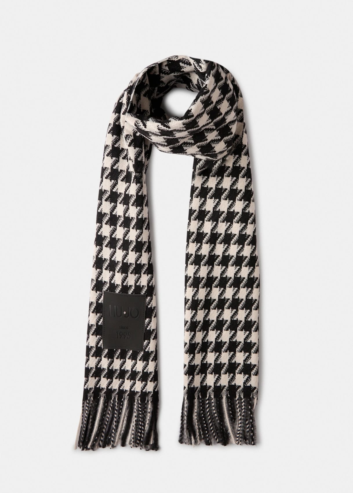 Jacquard-Stola mit Vichy-Muster – Bild 1