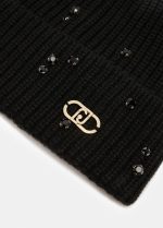 Mütze mit Strass und Perlen – Bild 2