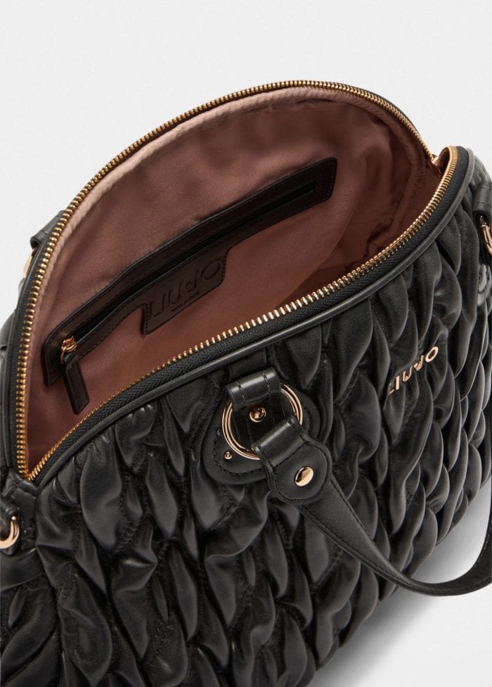 Mittelgroße Handtasche aus Matelassé – Bild 3