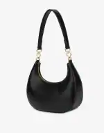 Hobo Bag mit Herz‑Logo – Schwarz – Bild 2