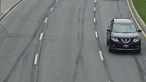 three lane highway
