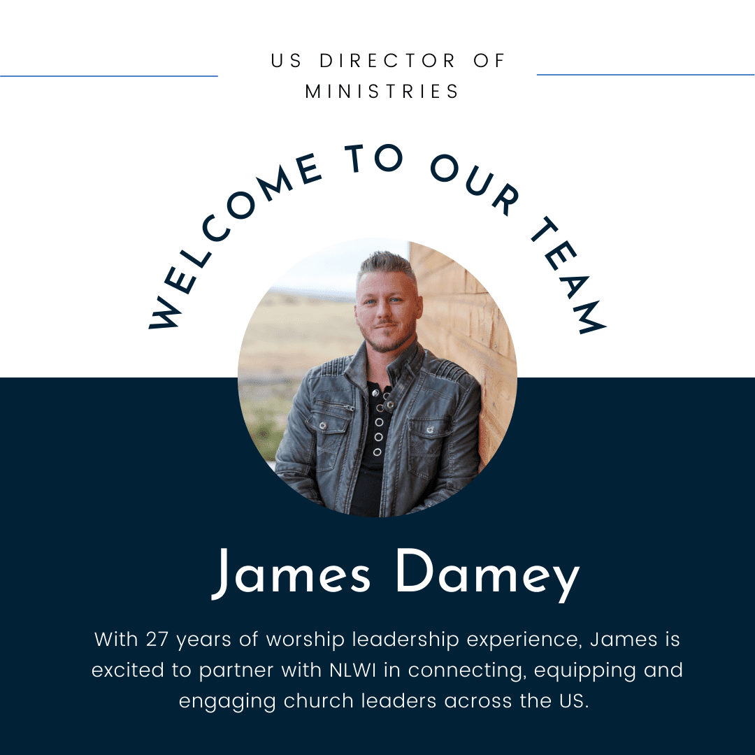 James Damey, US Director of Ministries, welcoming new team members.