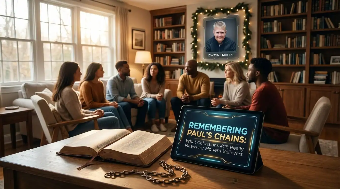 Reflecting on Paul’s Chains for Modern Believers at NLW International.