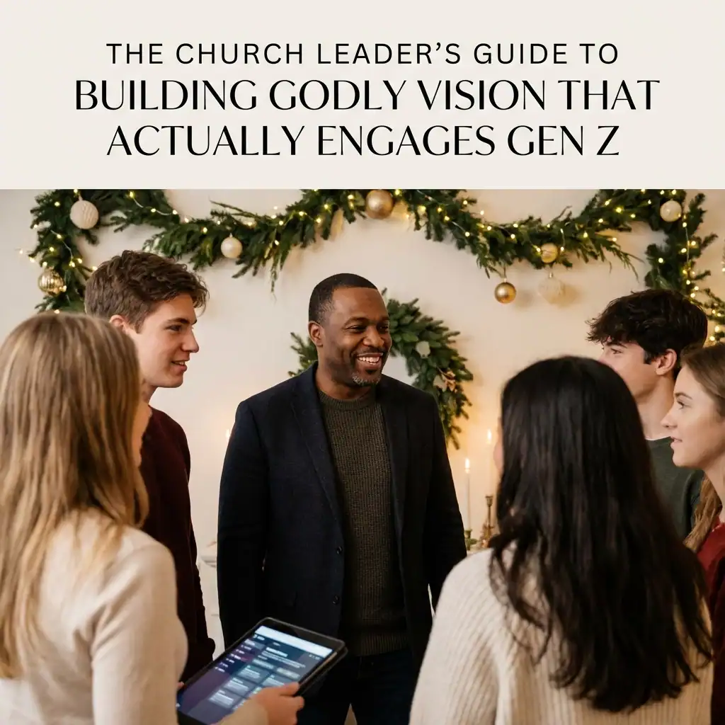 Church leadership and vision building for Gen Z engagement at NLW International.
