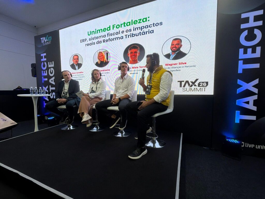 Ninecon no Tax Summit 2026: presença, palestras e os aprendizados sobre reforma tributária e tecnologia fiscal 5 tax summit 2026
