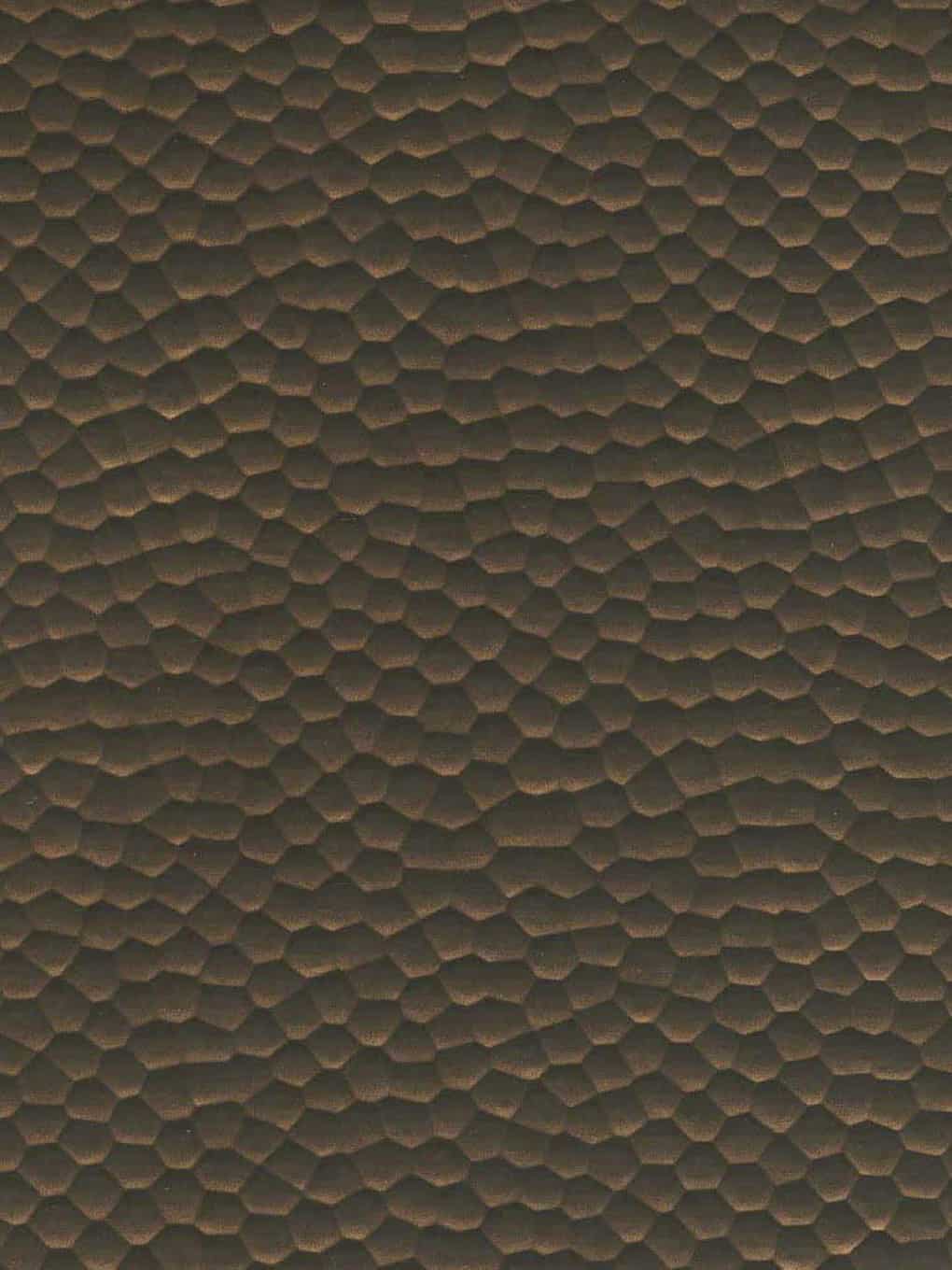 Textured wall panel with geometric pattern in warm brown for interior decor.