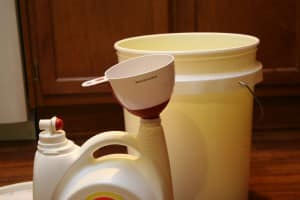 Homemade Liquid Laundry Detergent | The Not so Modern Housewife Homemade Liquid Laundry Detergent - The Not So Modern Housewife