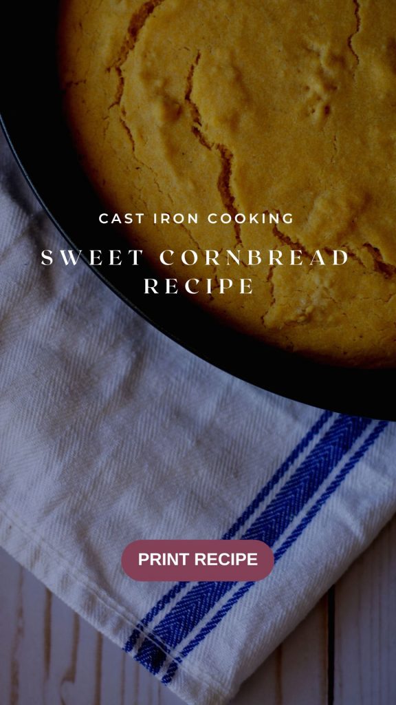 cast iron cornbread | The Not so Modern Housewife