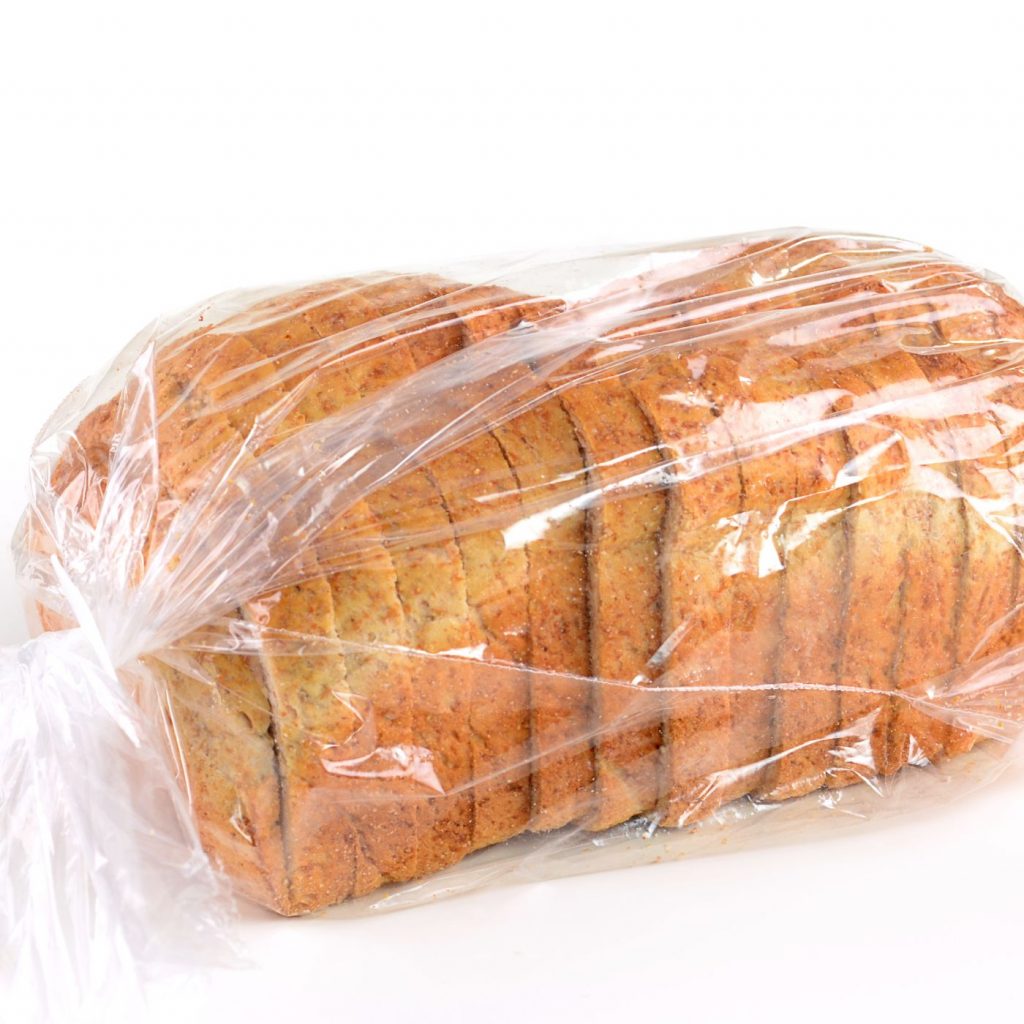 5 Tips for Easier DIY Sandwich Bread | The Not so Modern Housewife sliced sandwich bread in plastic storage bag