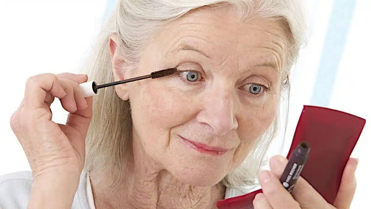 Augen-Make-up für reife Haut