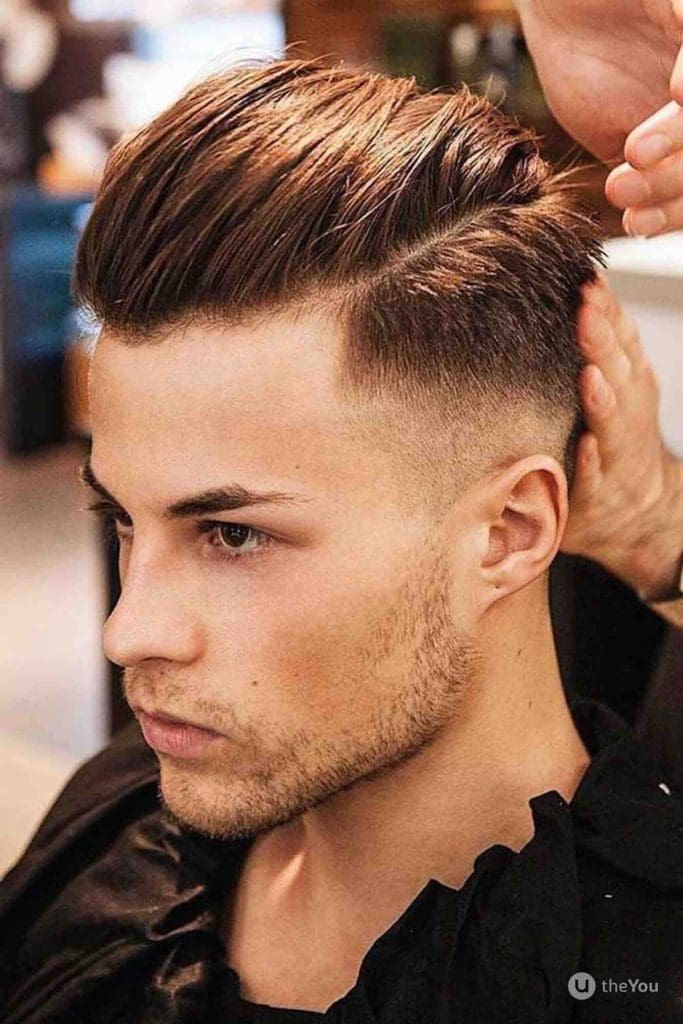 corte de pelo recortado para hombres