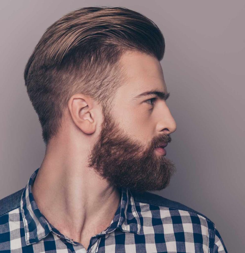 barba bem cuidada