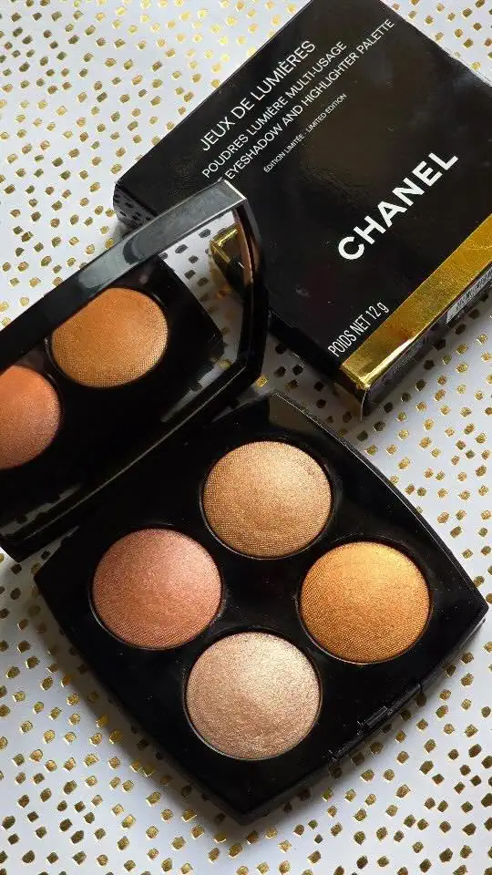 Chanel Spring 2025 gezichtsverhelderend palet