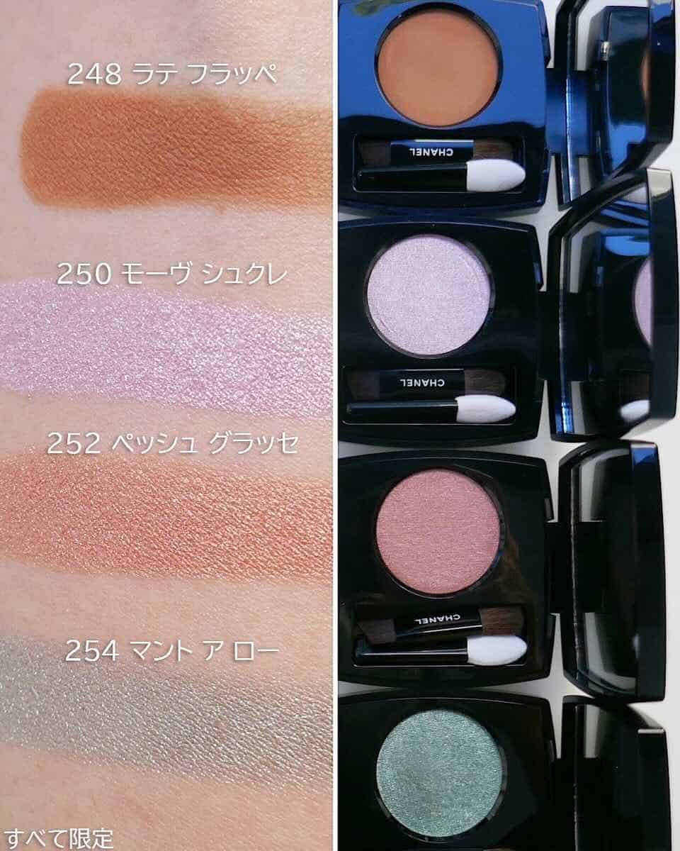 Chanel lente 2025 oogschaduw