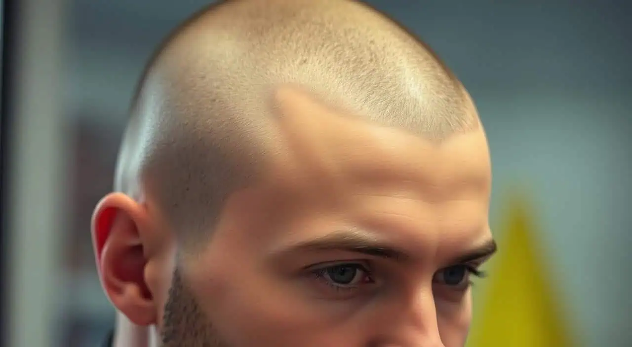 shaved look shaved look