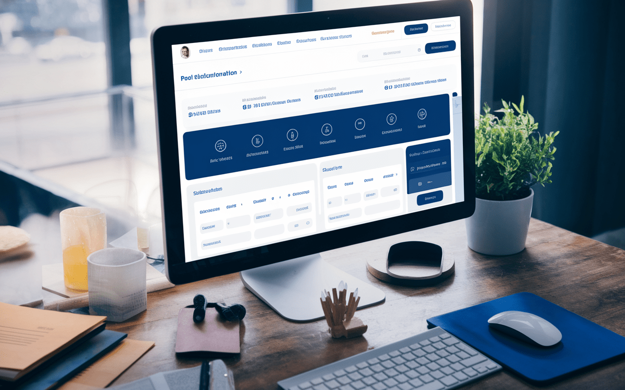 Interface GPNet Air France sur écran ordinateur