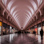 Allées commerçantes du Grand Bazar avec dômes et boutiques traditionnelles