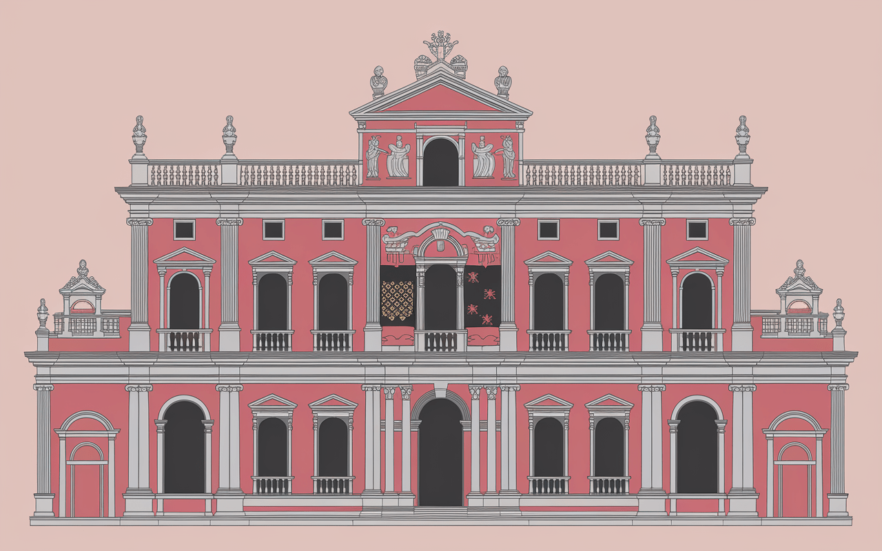 Évolution architecturale du Palais Royal de Naples à travers les siècles