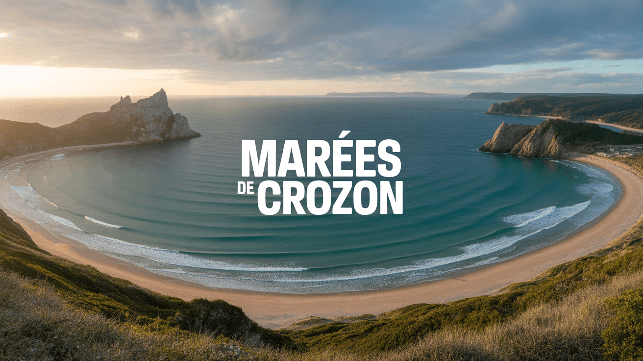 Presqu'île de Crozon à marées changeantes, falaises et océan