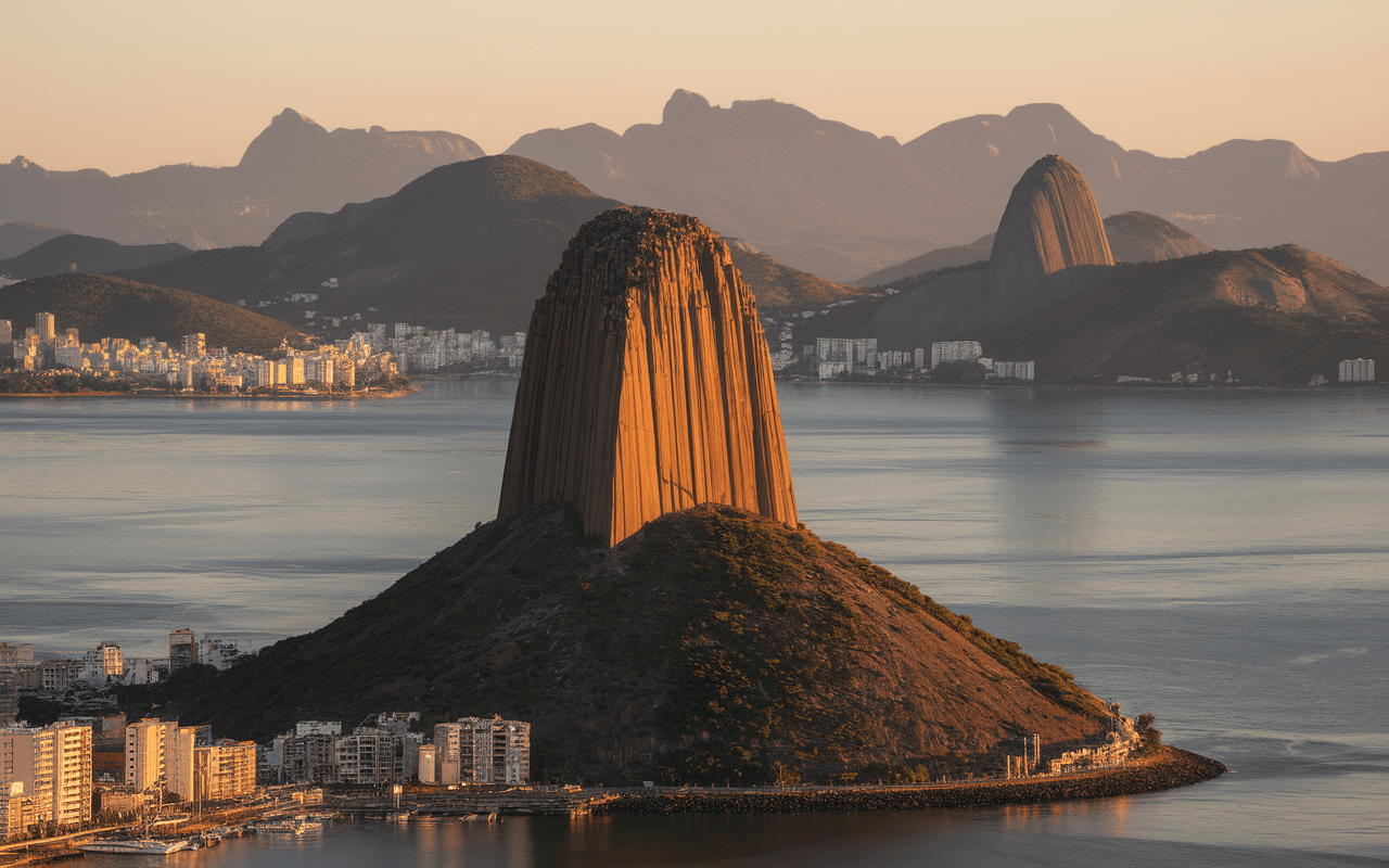 Rocher Pain de Sucre vue baie Rio