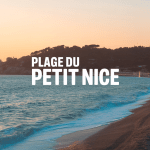 Vue panoramique de la plage du Petit Nice