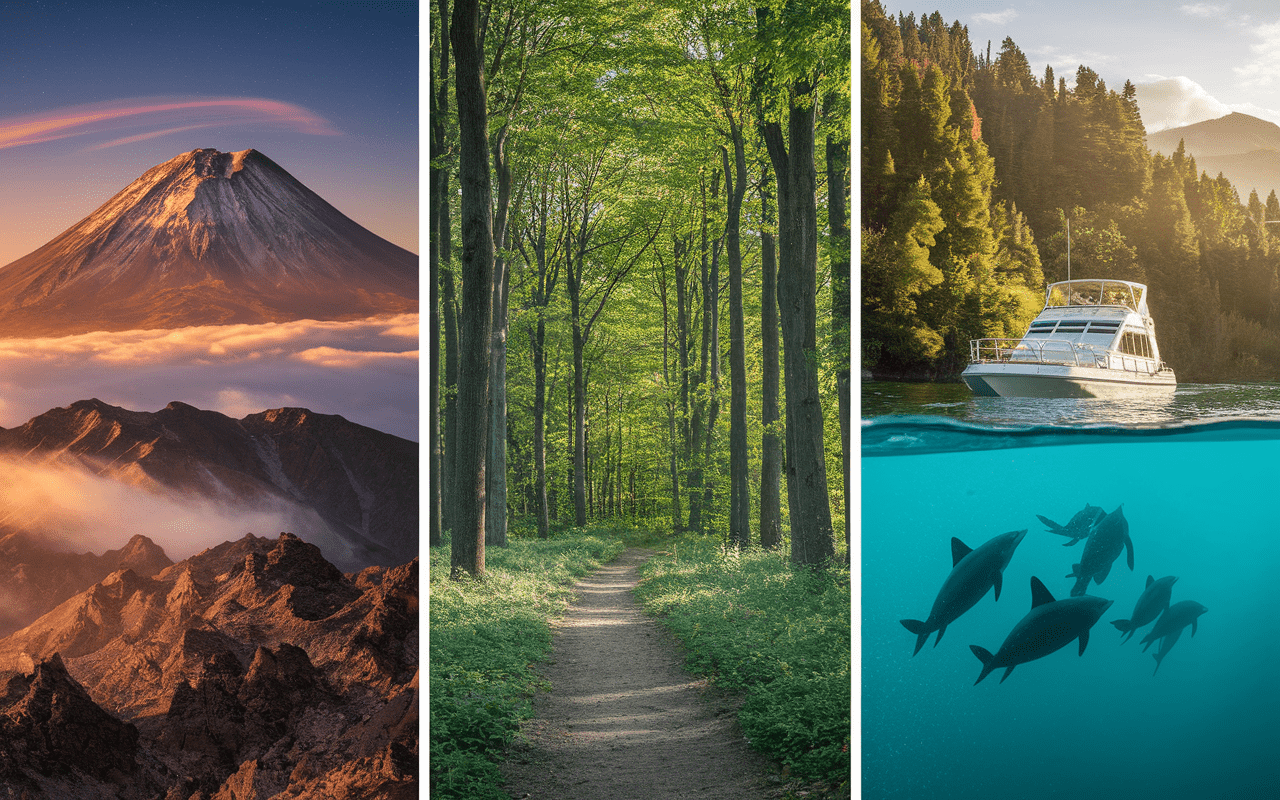Teide, forêt d'Anaga, observation des dauphins à Tenerife