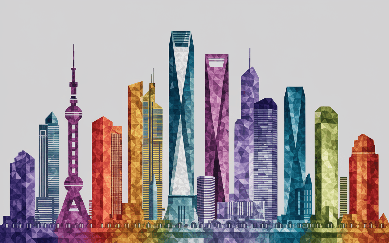 Skylines comparées des 5 plus grandes villes du monde