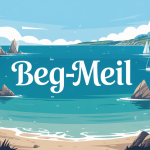 Vue panoramique de la presqu ile de Beg Meil avec criques et pinedes