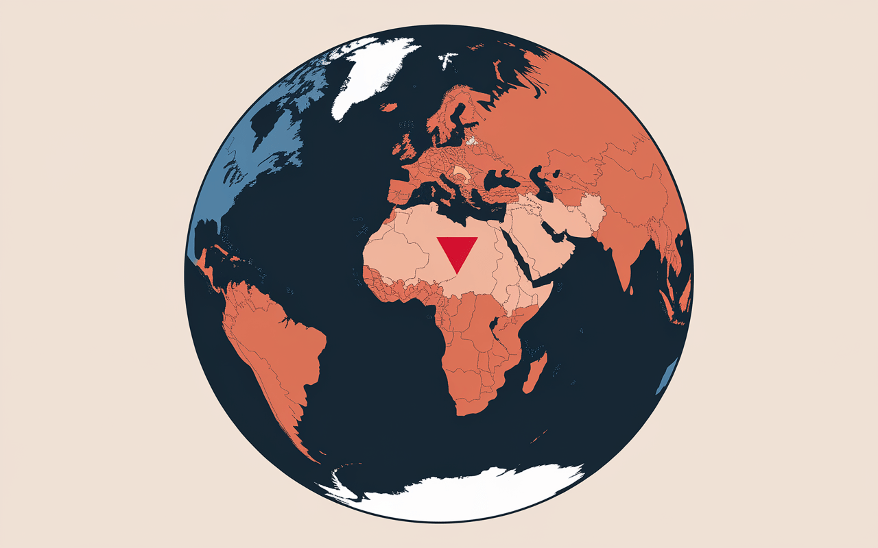 carte dubai situation sur carte monde