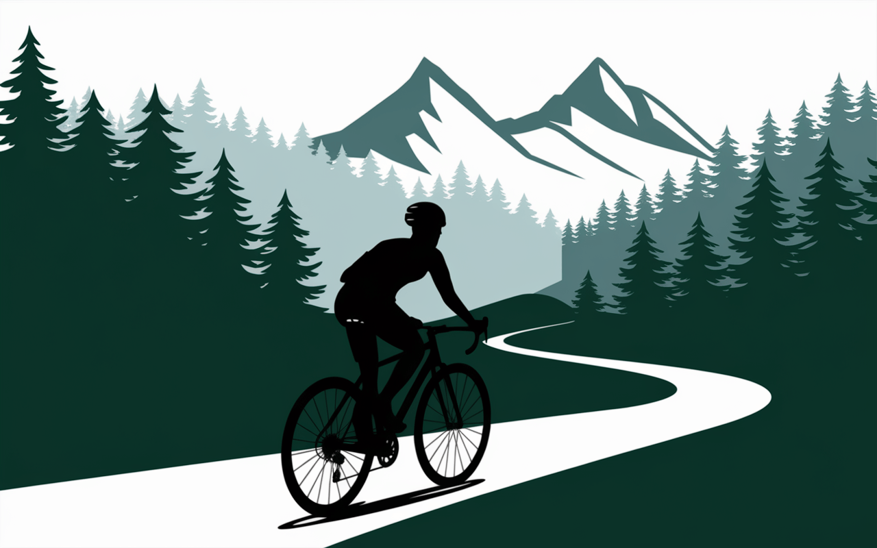 col-des-aravis-cycliste-route-montagne-foret-pente