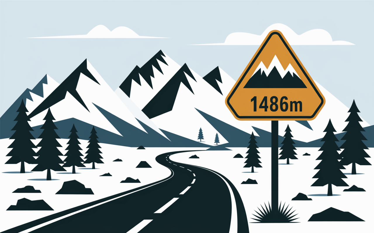 col-des-aravis-panneau-altitude-1486m-paysage-alpin