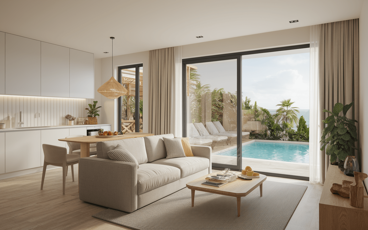 interieur-goelia-kitchenette-piscine-confort