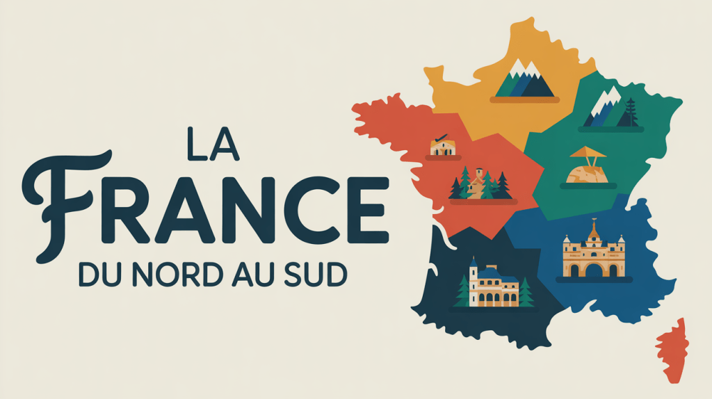 carte-france-nord-sud-illustration-paysages-divers