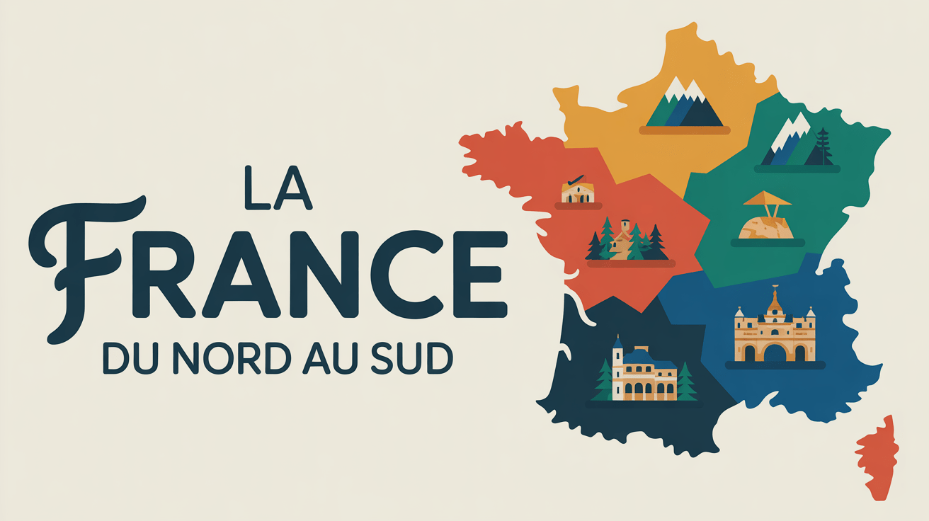 carte-france-nord-sud-illustration-paysages-divers